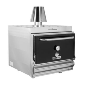 HORNO DE BRASA O ASADOR DE BRASA CON PUERTA