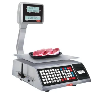 BASCULA DIGITAL ETIQUETADORA CON CAPACIDAD DE 20 KGS CON CONEXIÓN A RED LABEL 20